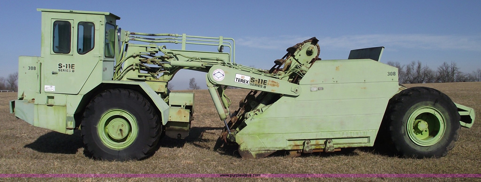 Terex S-11E Series B elevating scraper in Bolivar, MO | Item B6085 sold ...
