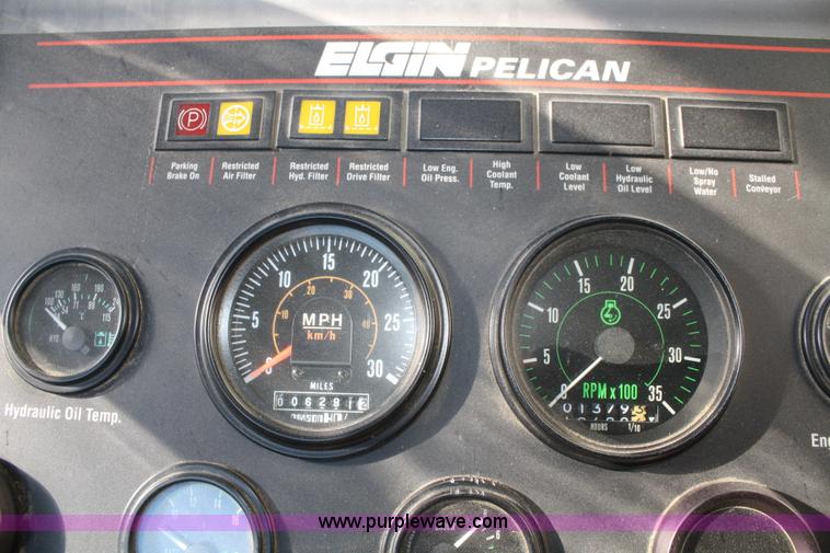 image for item A2497 2001 Elgin Pelican series P street sweeper