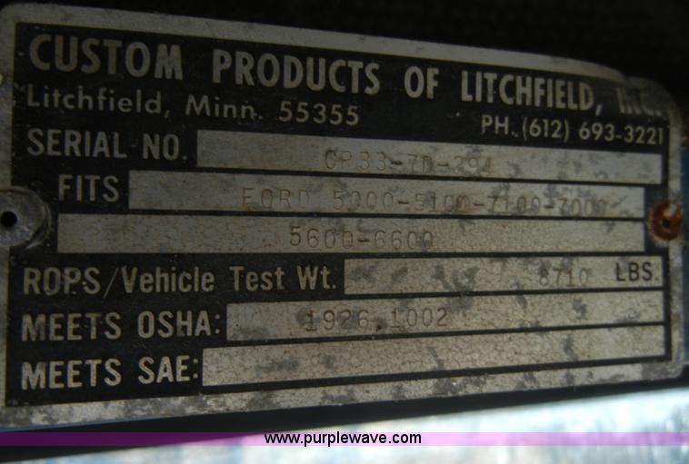 image for item A3403 1981 Ford 5600 tractor