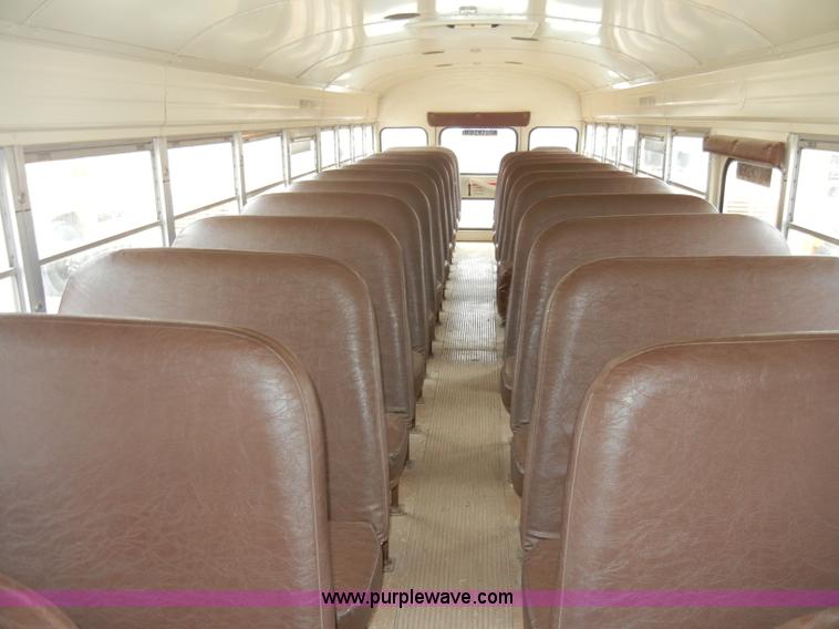 image for item A3420 1995 International Bluebird 3800 school bus