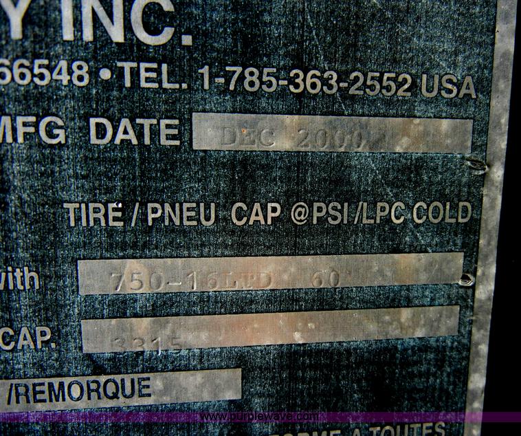 image for item A3426 2001 Liberty Travalong trailer