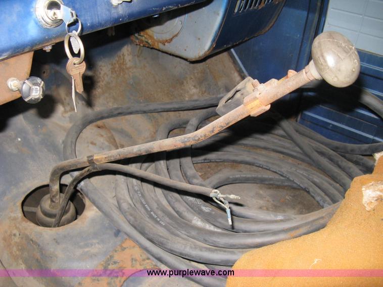 image for item A6035 1965 Dodge D700 flatbed truck