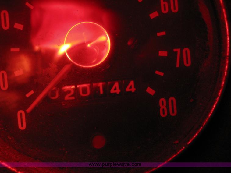 image for item A6035 1965 Dodge D700 flatbed truck