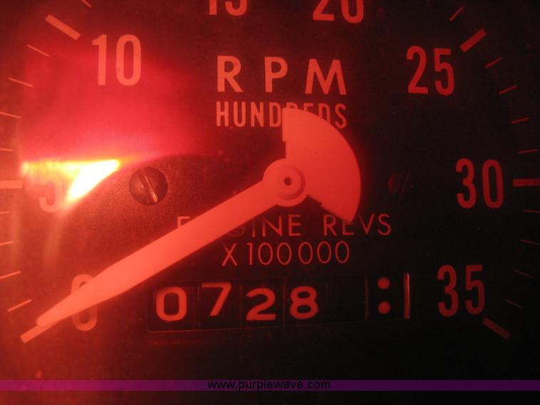 image for item A6035 1965 Dodge D700 flatbed truck