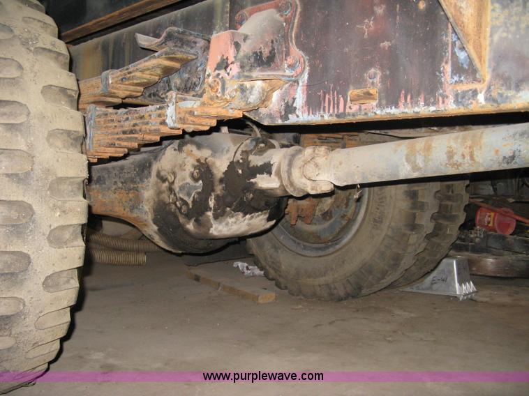 image for item A6035 1965 Dodge D700 flatbed truck