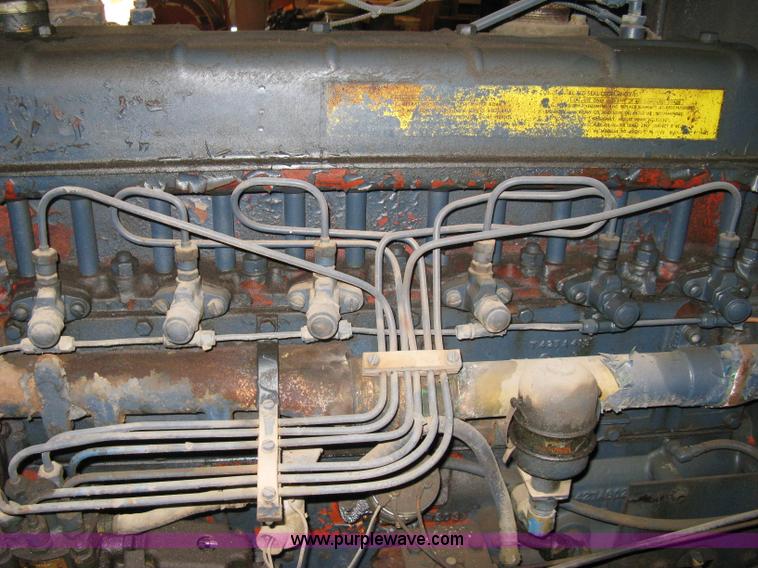 image for item A6035 1965 Dodge D700 flatbed truck