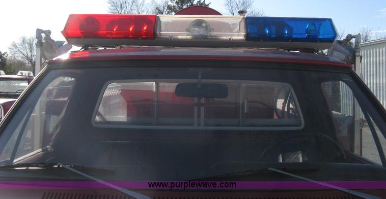 image for item A6037 1976 Dodge W20 Custom 200 firetruck