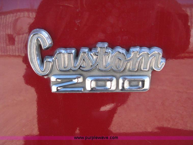 image for item A6037 1976 Dodge W20 Custom 200 firetruck