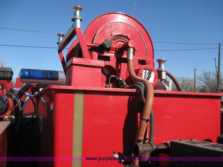 image for item A6037 1976 Dodge W20 Custom 200 firetruck