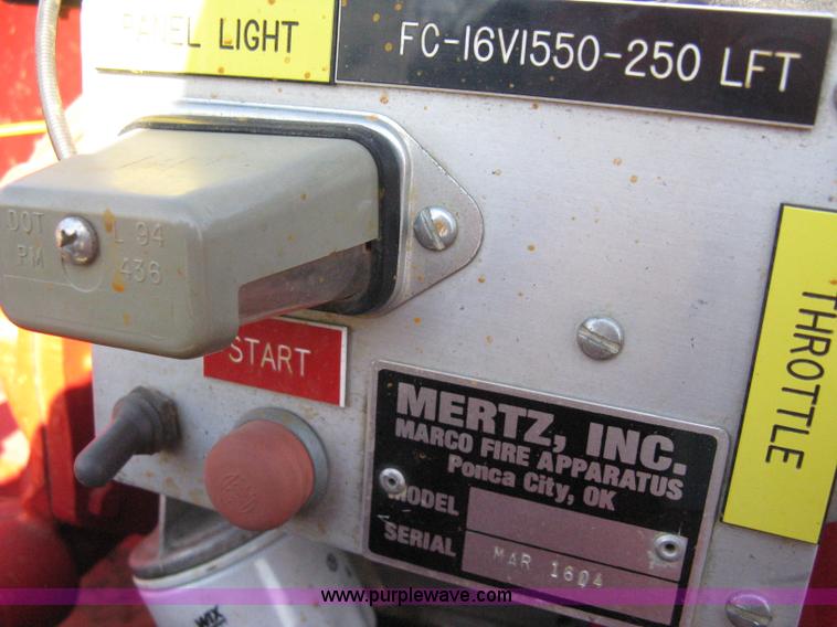 image for item A6037 1976 Dodge W20 Custom 200 firetruck