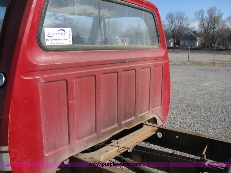image for item A6038 1972 Dodge 300 firetruck cab and chassis
