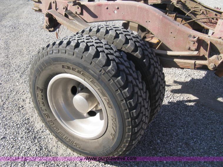 image for item A6038 1972 Dodge 300 firetruck cab and chassis