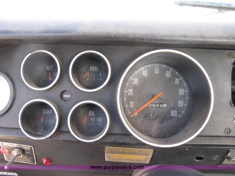 image for item A6038 1972 Dodge 300 firetruck cab and chassis