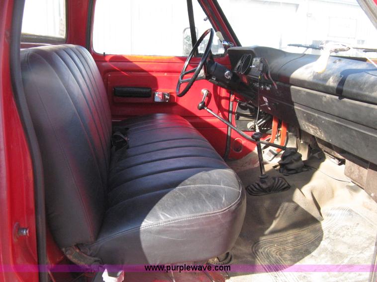 image for item A6038 1972 Dodge 300 firetruck cab and chassis