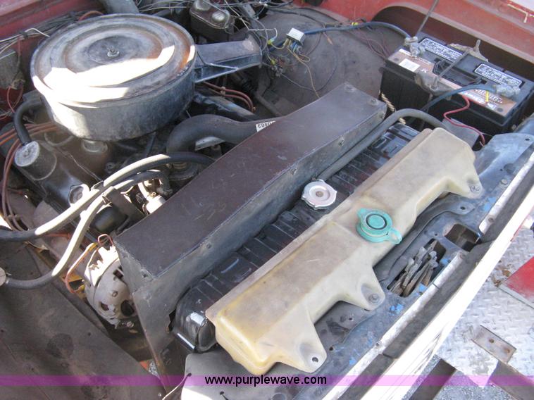 image for item A6038 1972 Dodge 300 firetruck cab and chassis