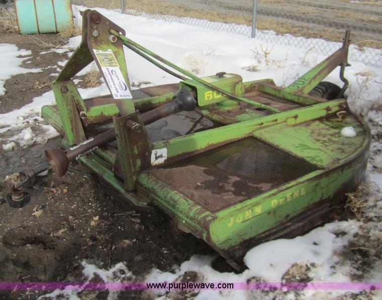 image for item B5572 1978 John Deere 609 rotary mower
