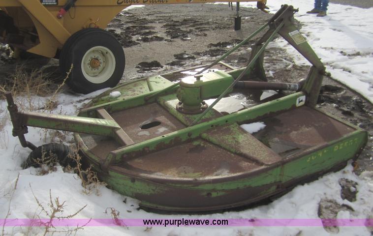 image for item B5572 1978 John Deere 609 rotary mower