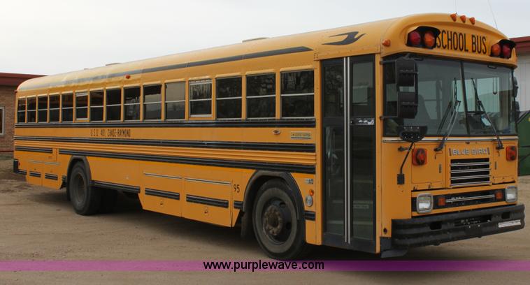 image for item B8839 1996 Blue Bird TC2000 school bus