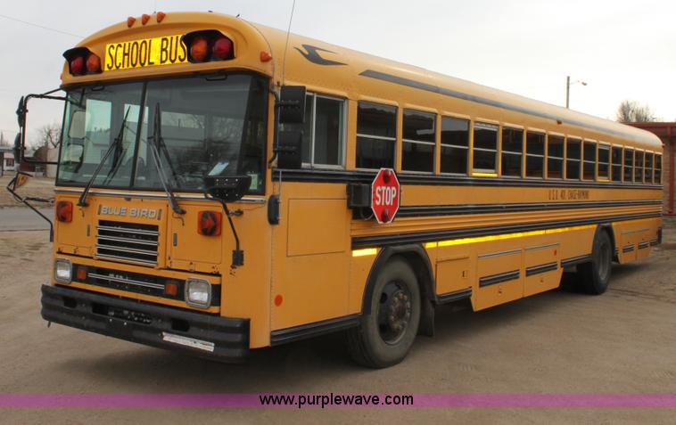 image for item B8839 1996 Blue Bird TC2000 school bus