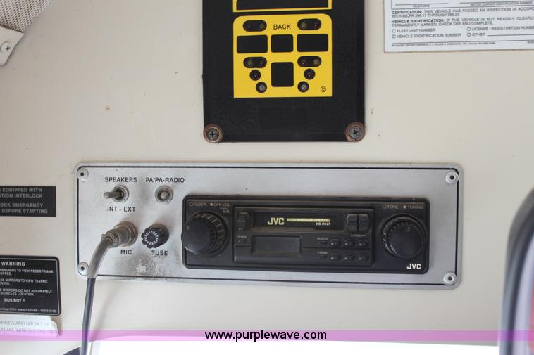 image for item B8839 1996 Blue Bird TC2000 school bus