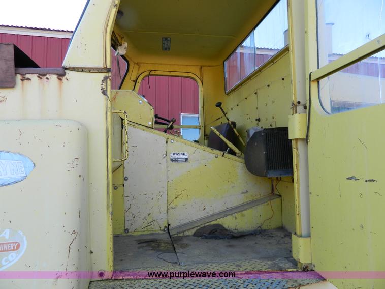 image for item D8690 1964 Wayne 970 street sweeper