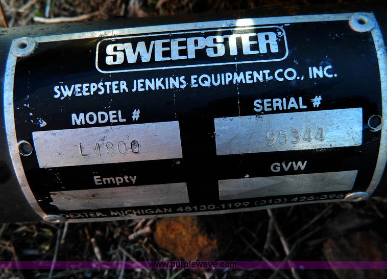 image for item E9338 Sweepster 4800 broom