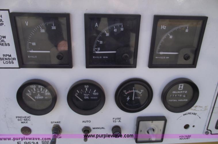 image for item E9534 1995 Olympian 95A04173-S  generator