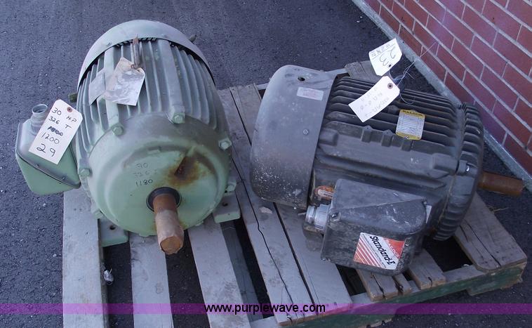 image for item E9550 (2) Electric motors