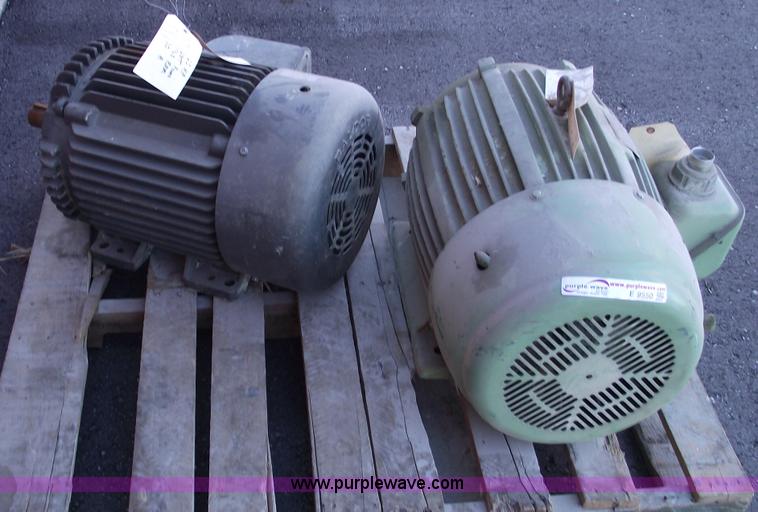 image for item E9550 (2) Electric motors