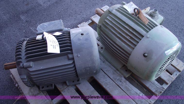 image for item E9550 (2) Electric motors