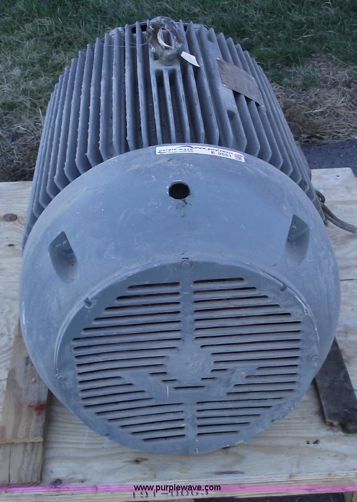 image for item E9551 Siemens-Allis 150 hp electric motor