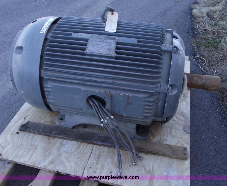 image for item E9551 Siemens-Allis 150 hp electric motor