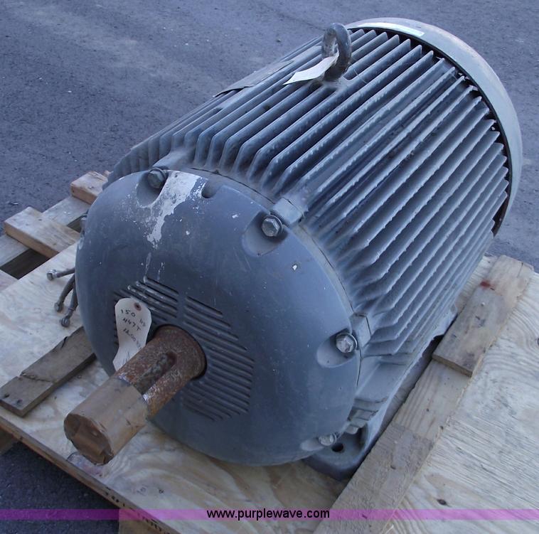 image for item E9551 Siemens-Allis 150 hp electric motor