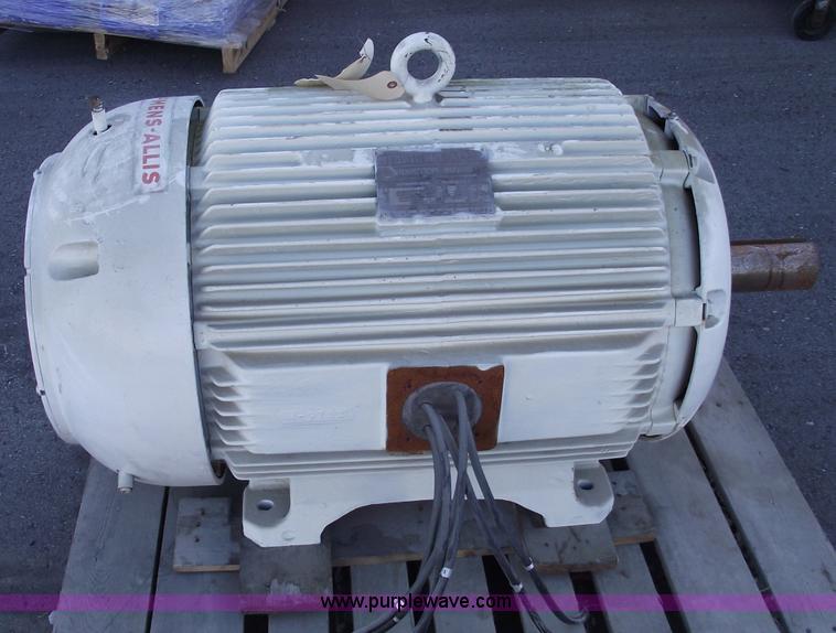 image for item E9554 Siemens-Allis 150 hp electric motor