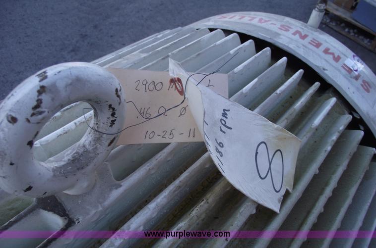 image for item E9554 Siemens-Allis 150 hp electric motor