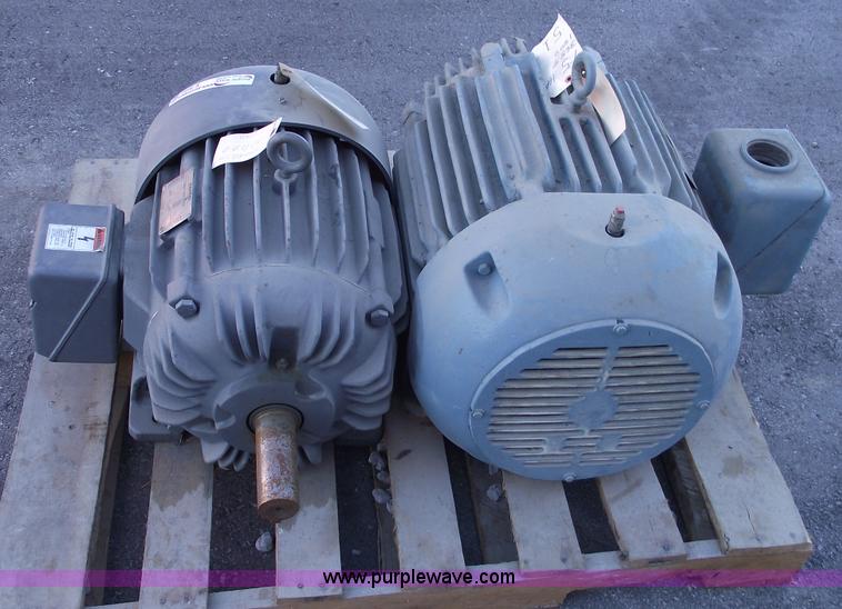 image for item E9557 (2) Electric motors
