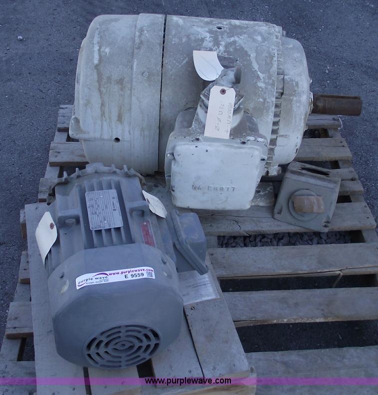 image for item E9559 (2) Electric motors