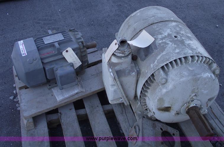 image for item E9559 (2) Electric motors