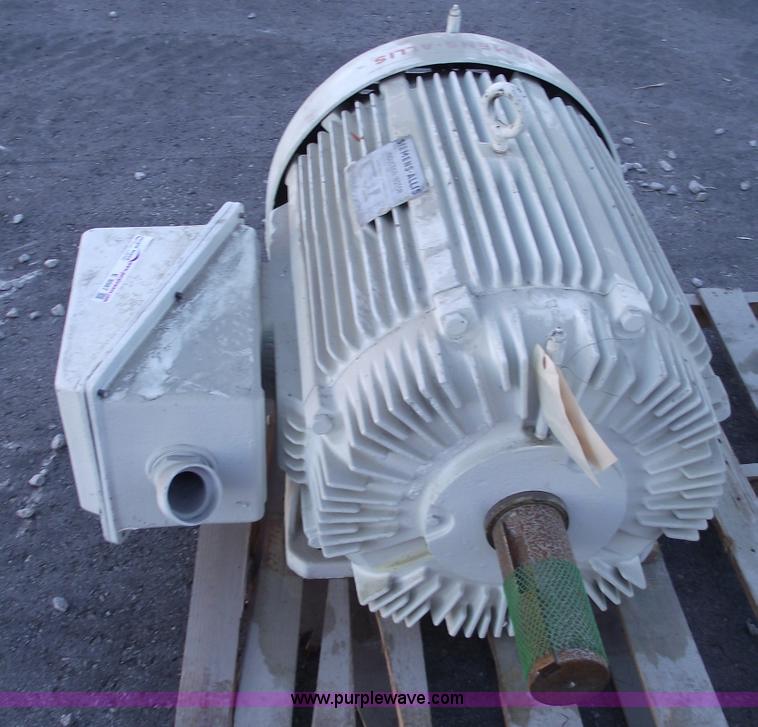 image for item E9567 Siemens-Allis 125 hp electric motor
