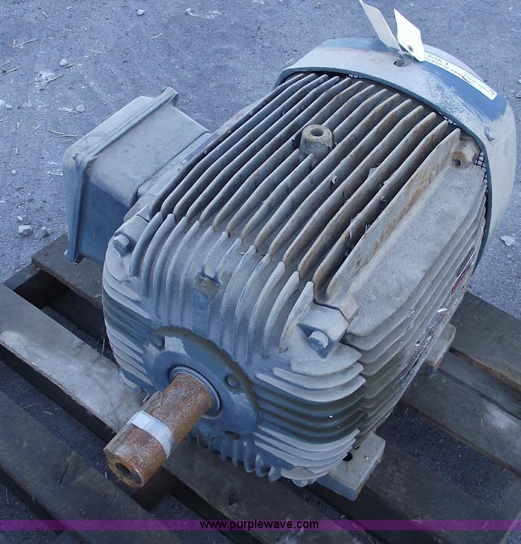 image for item E9578 Weg. 60 hp electric motor