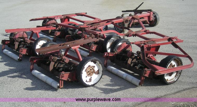 image for item I9753 1991 Toro Reelmaster five gang tow behind mower attachment