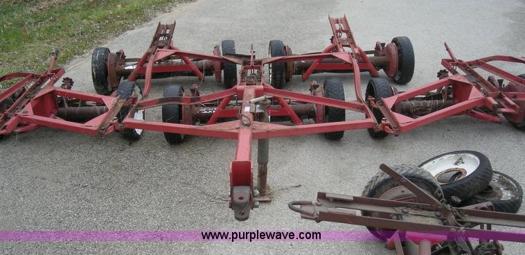 image for item I9753 1991 Toro Reelmaster five gang tow behind mower attachment