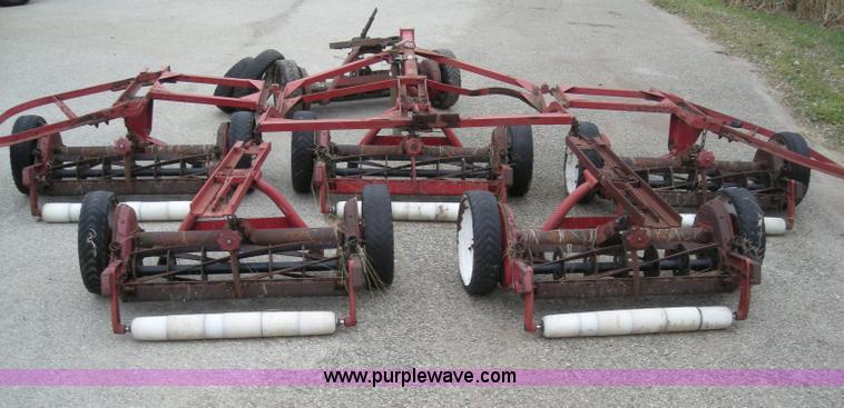 image for item I9753 1991 Toro Reelmaster five gang tow behind mower attachment