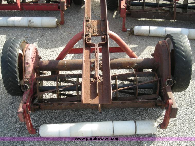 image for item I9753 1991 Toro Reelmaster five gang tow behind mower attachment