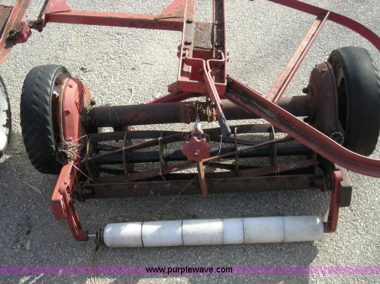 image for item I9753 1991 Toro Reelmaster five gang tow behind mower attachment
