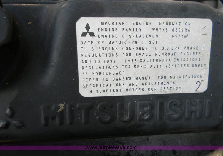 image for item I9759 1998 Toro Workman 3200 utility vehicle