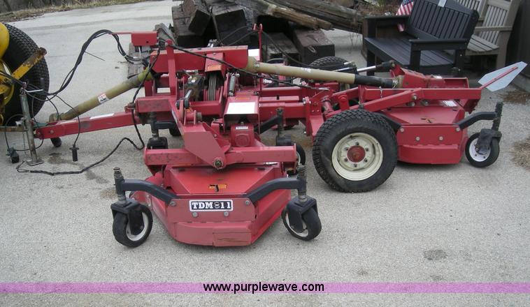 image for item I9760 2000 Bush Hog TDM11 turf mower
