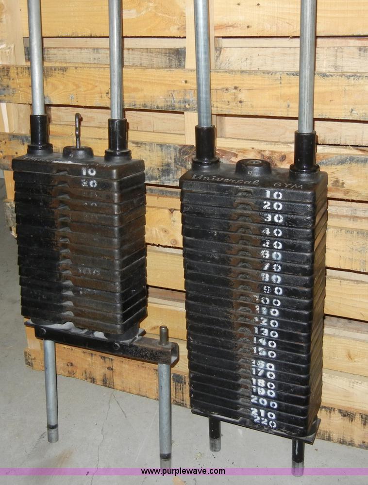 image for item J9317 Universal Centurion II dynamic variable resistance weight machine