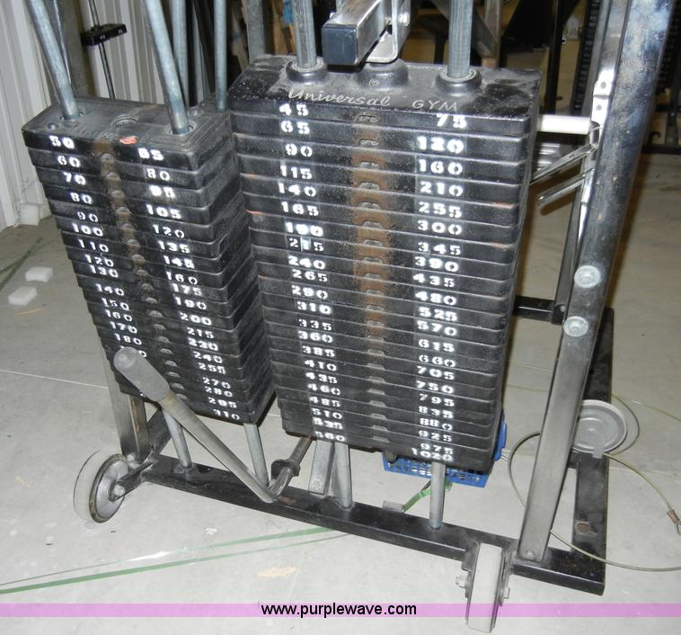 image for item J9317 Universal Centurion II dynamic variable resistance weight machine