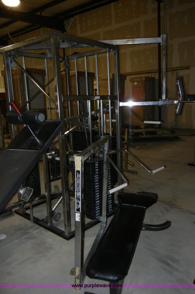 Universal Centurion II dynamic variable resistance weight machine in